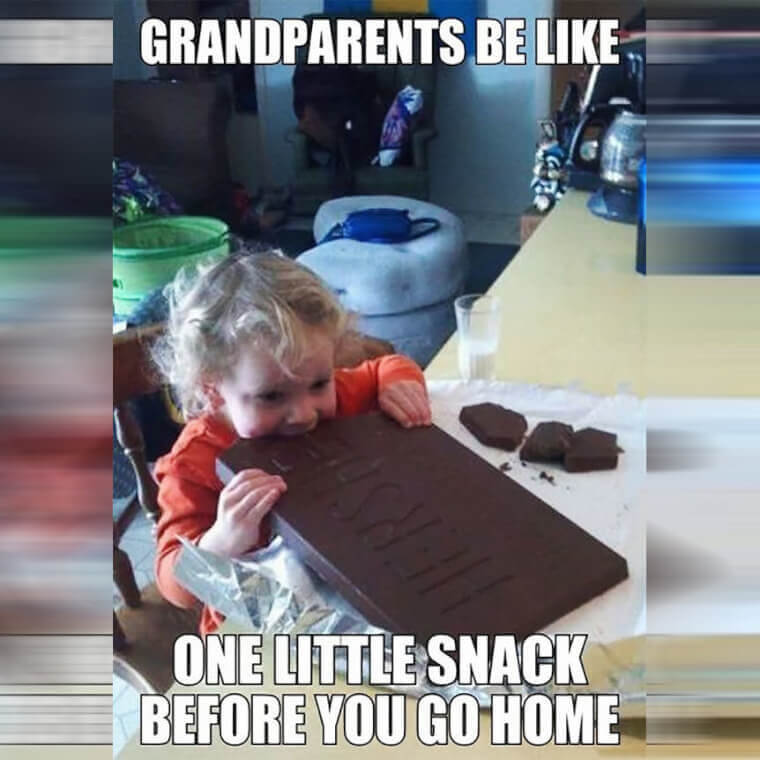 Grandparents Being Grandparents