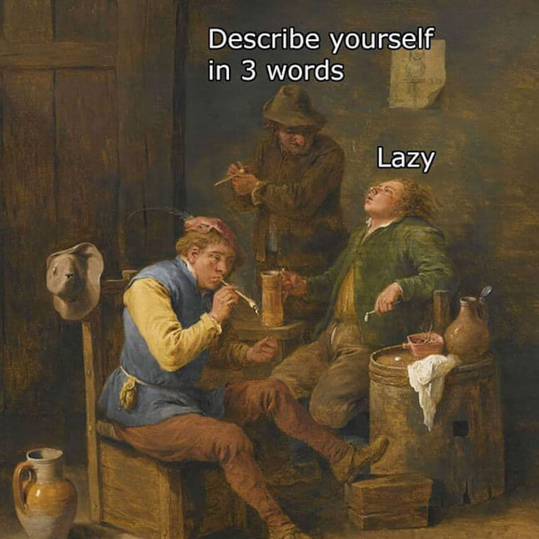Asking Someone to Describe Themselves in Three Words