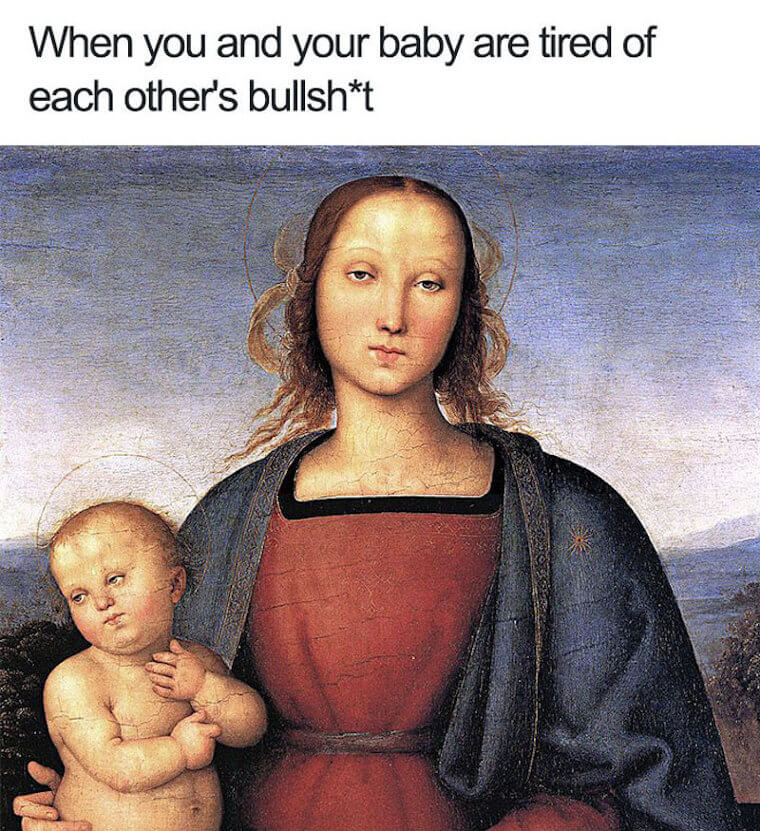 The Mom Is Tired, the Baby Is Tired, and the Artist Is Tired