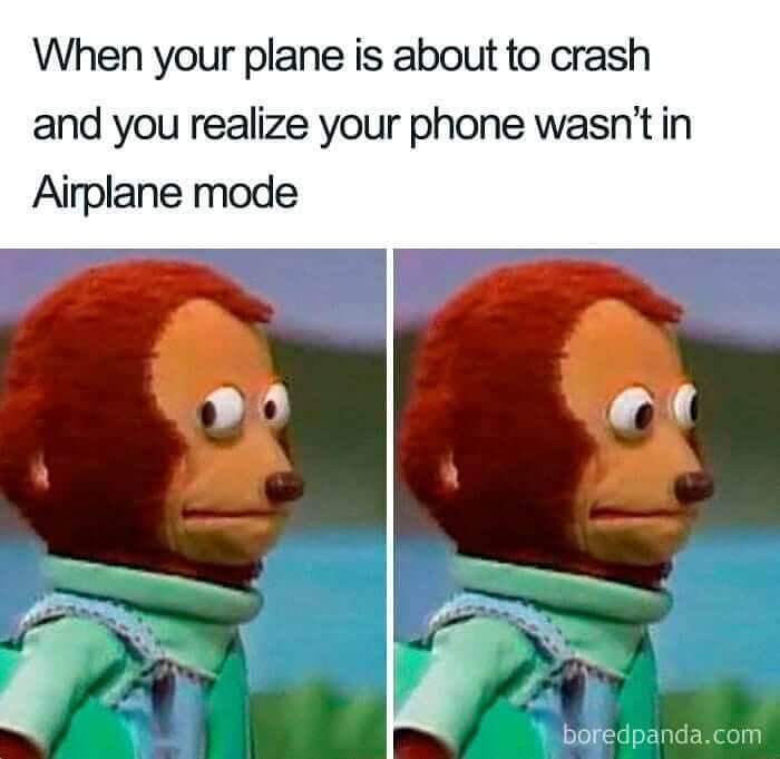 "Please Switch Your Cellular Devices To Airplane Mode"