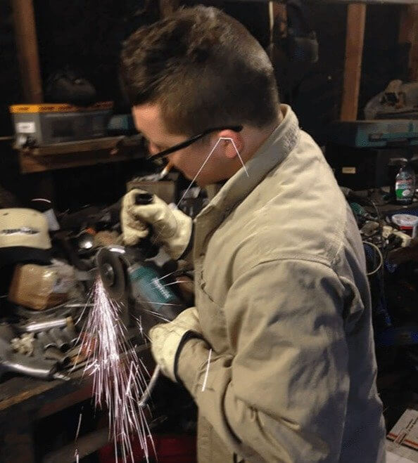 Spark Ricocheting off The Ear