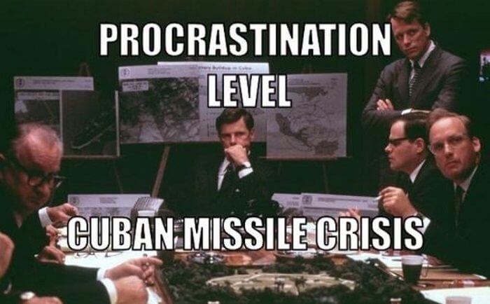 Makes Us Feel Better About Our Own Procrastination