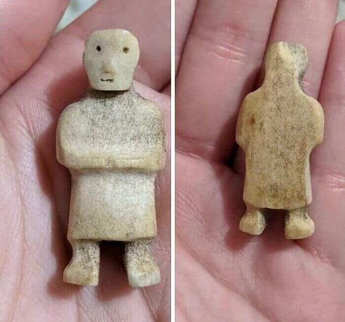 Figurine Found Under a Tree