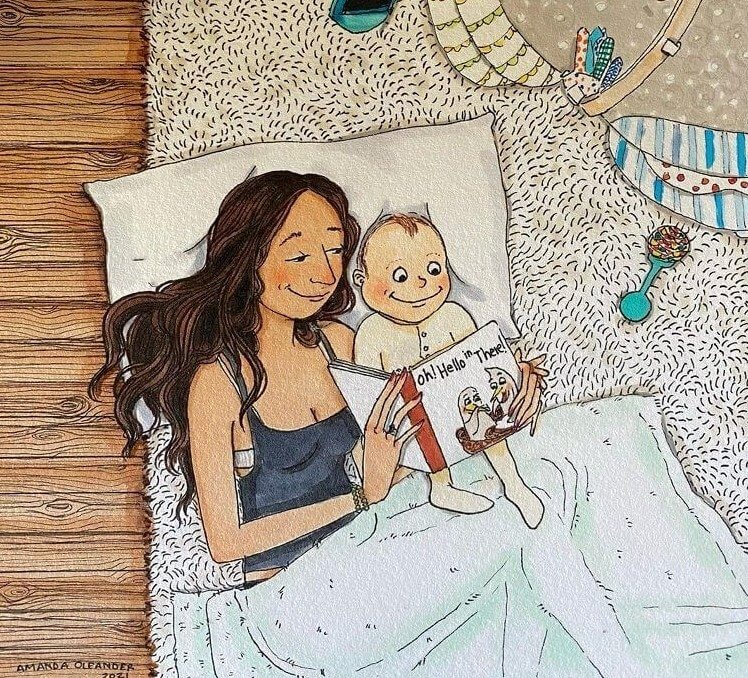 Reading Baby's Favorite Book a Million Times