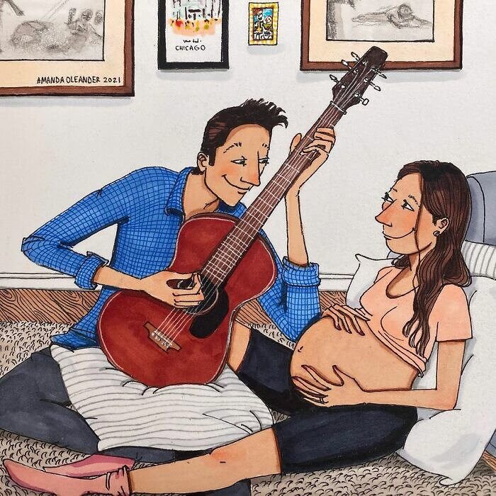 Singing to the Baby