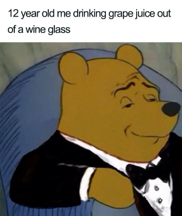 Feeling Very Classy With Your Grape Juice