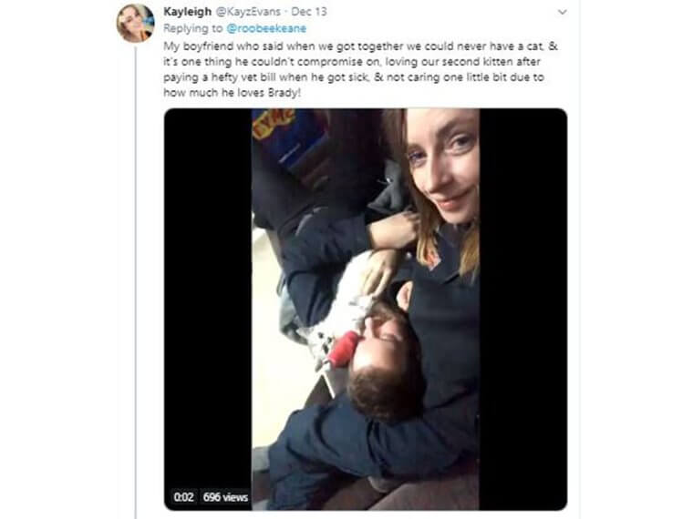 The Boyfriend Who Had A Major Change Of Heart About Cats